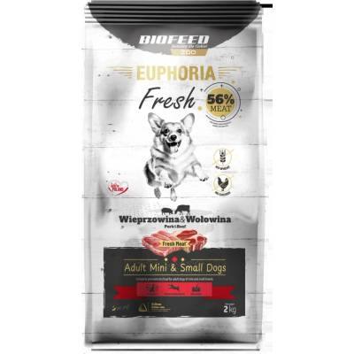 Biofeed Euphoria Fresh vepřové hovězí XS/S 2 kg