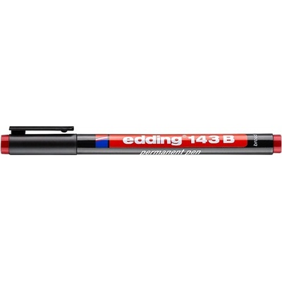edding Алкохолен маркер, OHP, 1 mm, EDDING "143 B", червен 4-143002 (4-143002)