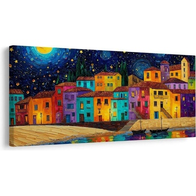 Obraz zářící hvězdná obloha - 120x60