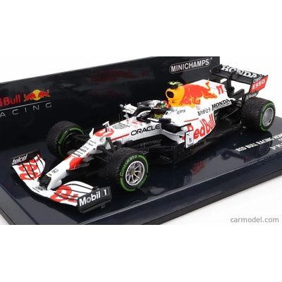 Minichamps Red bull F1 Rb16b Honda Ra620h Team Aston Martin N 11 3. GP Turecka 2021 Sergio Perez Bieločervená 1:43