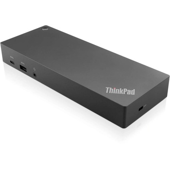 Image 1 of Lenovo ThinkPad Hybrid USB-C with USB-A Dock Жичен USB 3.2 Gen 2 (3.1 Gen 2) Type-C Черен (40AF0135US)