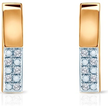 SAVICKI обеци: злато. диаманти