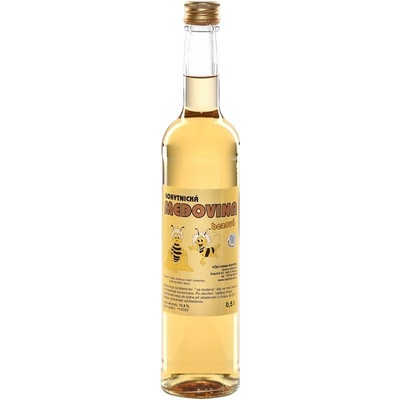 Včelí farma Rokytník Rokytnická medovina bezová 0,5 l – Zboží Dáma