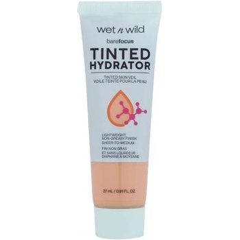 Wet n Wild Bare Focus Tinted Hydrator rozjasňujúci a hydratačný make-up Medium Tan 27 ml