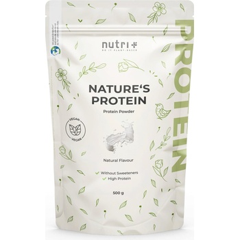 nutri + Протеинов прах Vegan Nature's - Natural