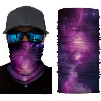 Hoodstyle Бандана шал HoodStyle Bandana Purple Starry Sky BNP-S22 - Цветно, размер