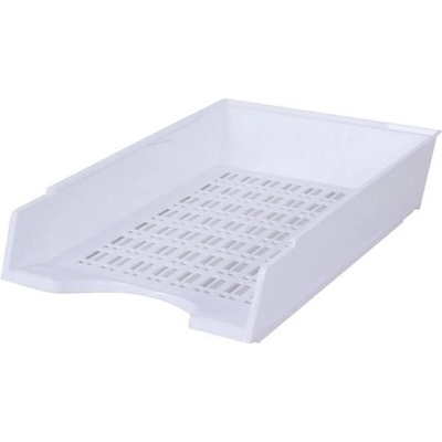 Donau odkladač rebrovaný biely