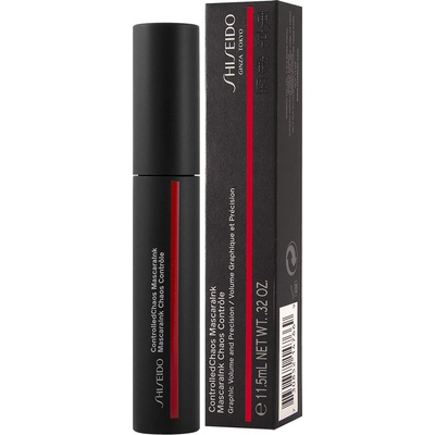 Shiseido Controlled Chaos MascaraInk 01 Black Спирала за обем 11 ml