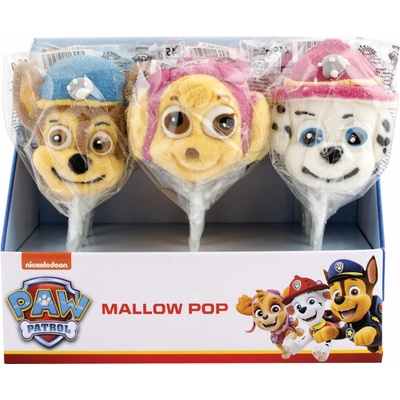 Paw Patrol Mallow Pop lízanka 45 g