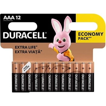 Duracell Батерия micro DURACELL Basic MN2400 AAA 12 10PP100006 (10PP100006)