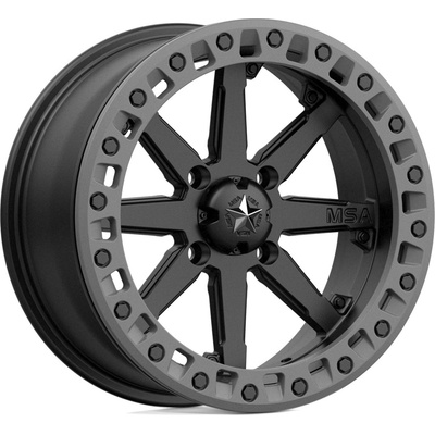 MSA OFFROAD M31 LOK2 7x15 4X110 ET0 satin black