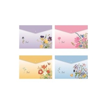 Spree Джоб с копче А4 PP Floral