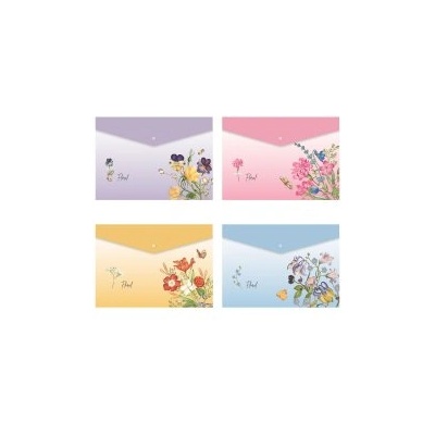 Spree Джоб с копче А4 PP Floral