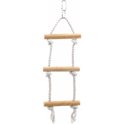 BIRD JEWEL žebřík provazový + dřevěné příčky 40 cm