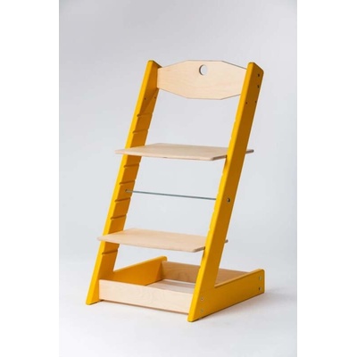 Lucas Wood Style rostoucí židle Alfa II žlutá/přírodní