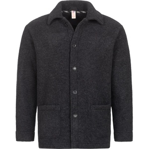 Engel Мъжко вълнено яке Engel Jacket Wool jacket - Schwarz Melange - размер XL (005-4668-0115)