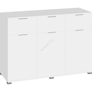 BWS Комод HOPE 120x78x35 см бял (WS0017)