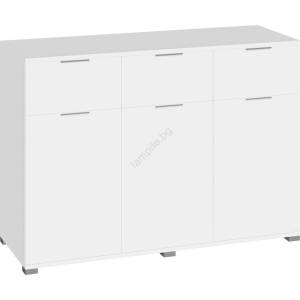 BWS Комод HOPE 80x78x35 см бял (WS0017)