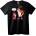 NOONEBRAND Тениска Котка и Куче Карикатура - 2XL, Black