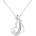 Silenti Jewelry Сребърно колие "Утроба