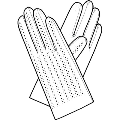 Kreibich dámské rukavice bezpodšívkové bledě zelená