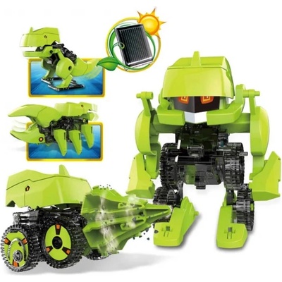 GUGA STEM Детски соларен робот - 4 в 1, Динозавър (sh1015)