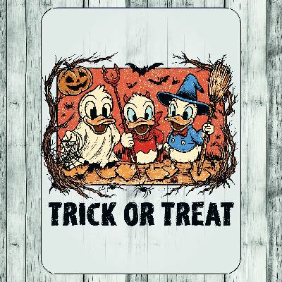 DTF nažehľovačka DTF transfer/nažehľovačka Káčery-trick or treat Rozmer: A5