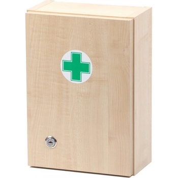 Štěpář Nástenná lekárnička pre 5 osôb drevo prírodné drevo