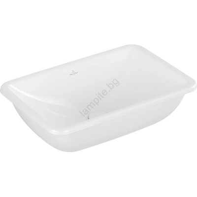 Villeroy & Boch 4A570001 -Вграден умивалник LOOP&FRIENDS 54x34 см бял (VB0021)