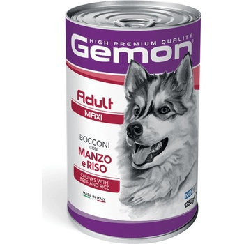 Gemon Adult maxi hovädzie a ryža 1250 g
