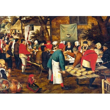 Image 1 of Bluebird Puzzle - Puzzle Pieter Brueghel the Younger - Peasant Wedding Feast - 1 000 piese