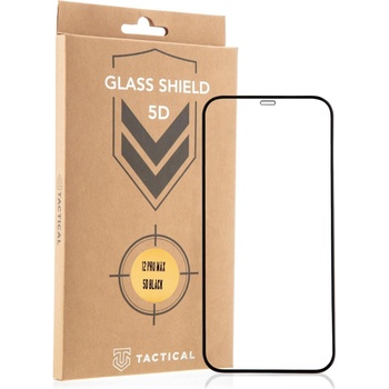 Tactical Glass Shield 5D стъклен протектор за Apple iPhone 12 Pro Max - Черен KP11485 (11485)
