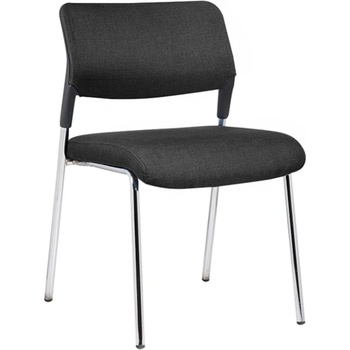 RFG Посетителски стол RFG Evo 4L M (ON4010100292), дамаска, 120 кг. максимално натоварване, черен (ON4010100291)