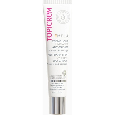 Topicrem Mela Sjednocující denní krém proti tmavým skvrnám SPF50+ 40 ml