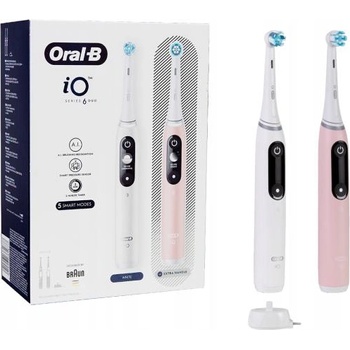 Image 1 of Oral-B iO Series 6 Duo white/pink (10PO010328)