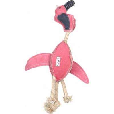 animALL Hračka Sup malý kůže s provazy barevný 39 cm