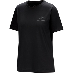Arc'teryx Дамска тениска Arc'teryx Women's Kragg SL Cotton Emblem Crew S/S T-shirt - Black (916-6933-0213)