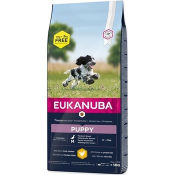 EUKANUBA Puppy Medium Breed 18 kg