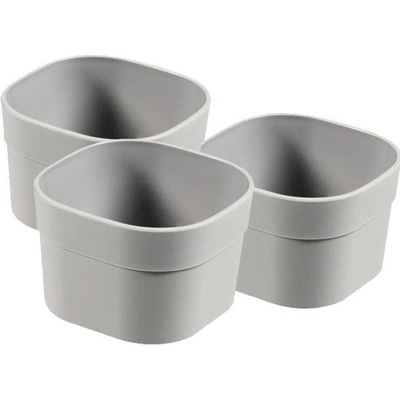 CURVER INFINITY DIVIDER XS set 3 organizátorov do zásuvky sivá 01722-099