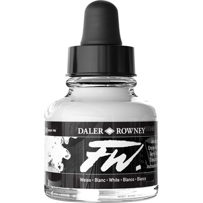 Daler Rowney FW Акрилно мастило White 29, 5 ml 1 бр (160029011)