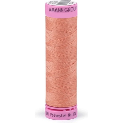 Prima-obchod Polyesterové nitě návin 100 m Aspo Amann, barva 0637 light peach