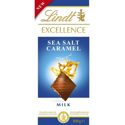 Lindt Excellence Sea Salt Caramel 100 g