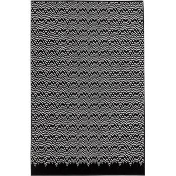 Missoni Home VANNI osuška 100 x 150 cm černo bílá