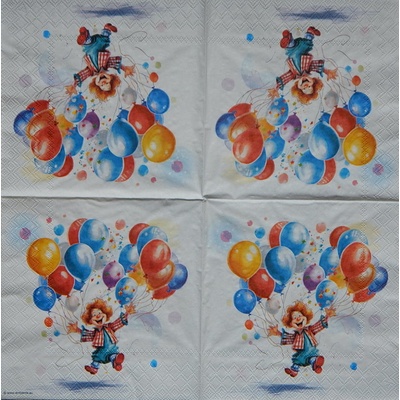 Ambiente obrúsky Klaun 33x33cm
