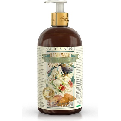 Rudy tekuté extra jemné mýdlo na ruce s vitamínem E a mandlovým olejem Vanilla & Almond 300 ml