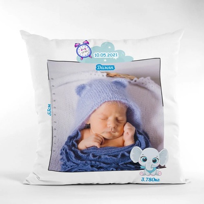 Art gift Възглавничка - Моето бебе - момче