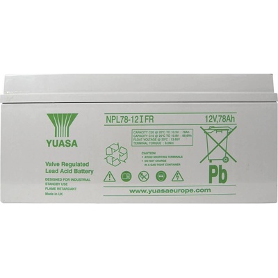 Yuasa NPL78-12IFR 12 V 78 Ah