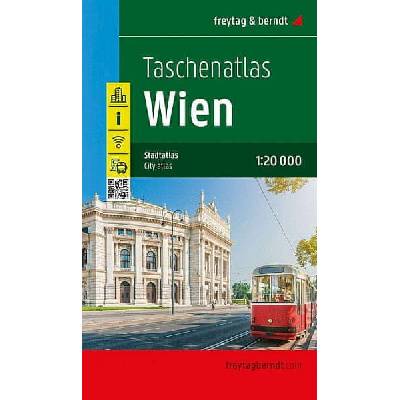 Vídeň 1:20 000 / kapesní atlas - freytag&berndt