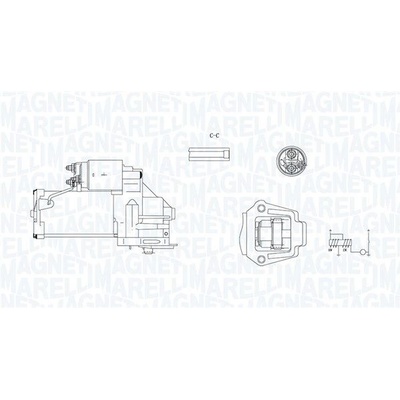 Štartér MAGNETI MARELLI 063721245010