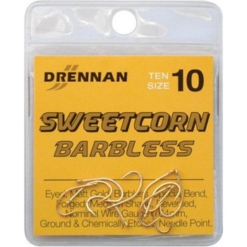 DRENNAN Sweetcorn Barbless veľ.10 10ks